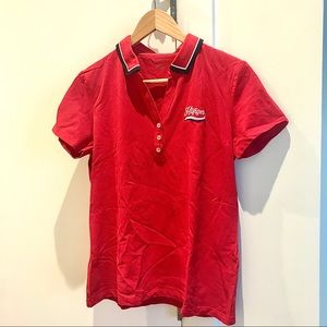 NWOT Tommy Hilfiger Red Polo Adult L ❤️ Red